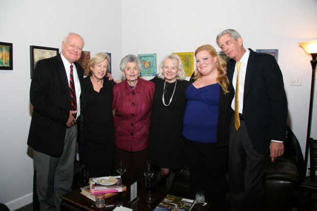 Bob Posegate, Colleen Mills, Jo Fischer, Carol Posegate, Courtney and George Mills